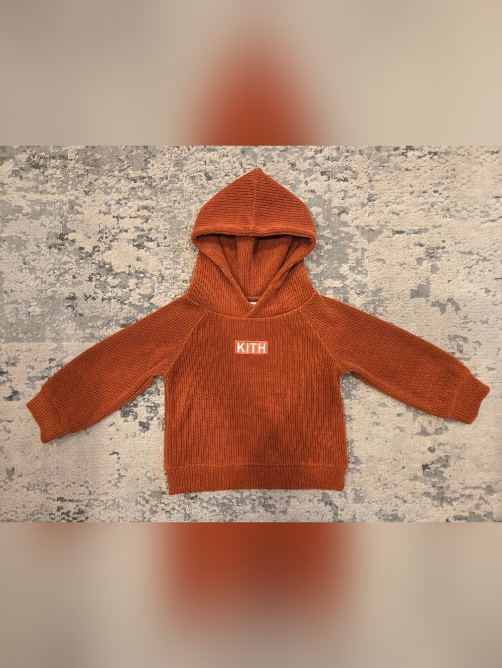 Kith Baby Ribbed Hoodie 12-18 Months